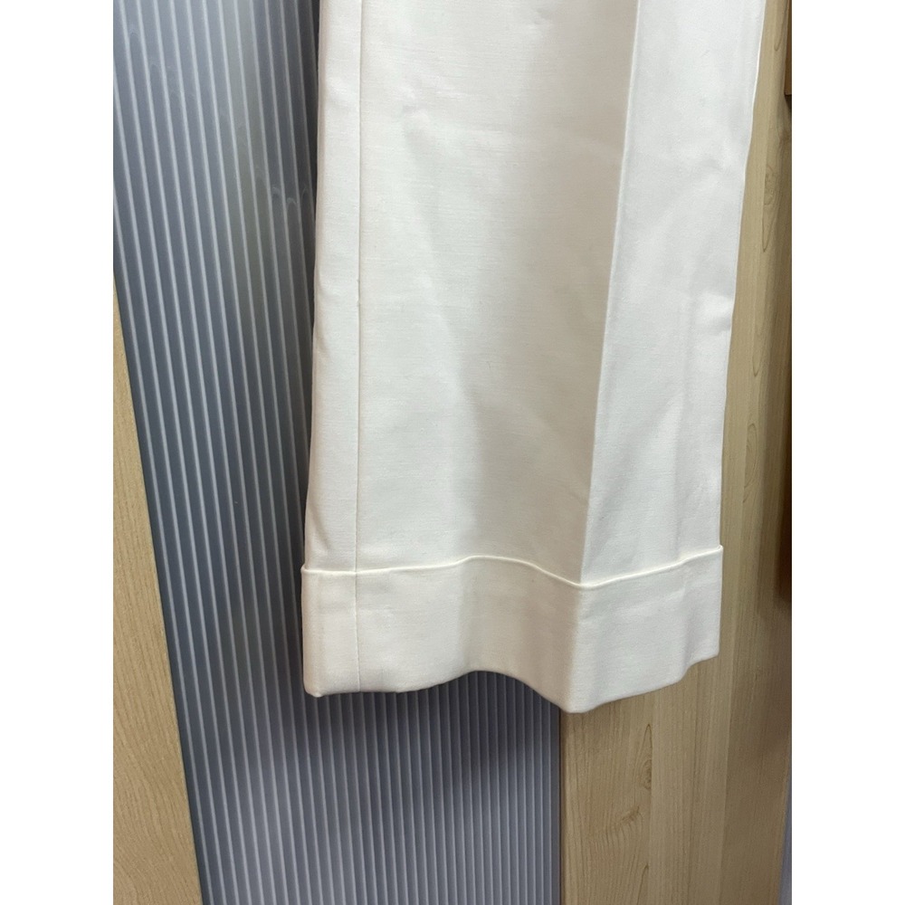 Banana Republic 718 Martin Fit Pants Women's Sz 2 Ivory Stretch Career Party New - Picture 3 of 6